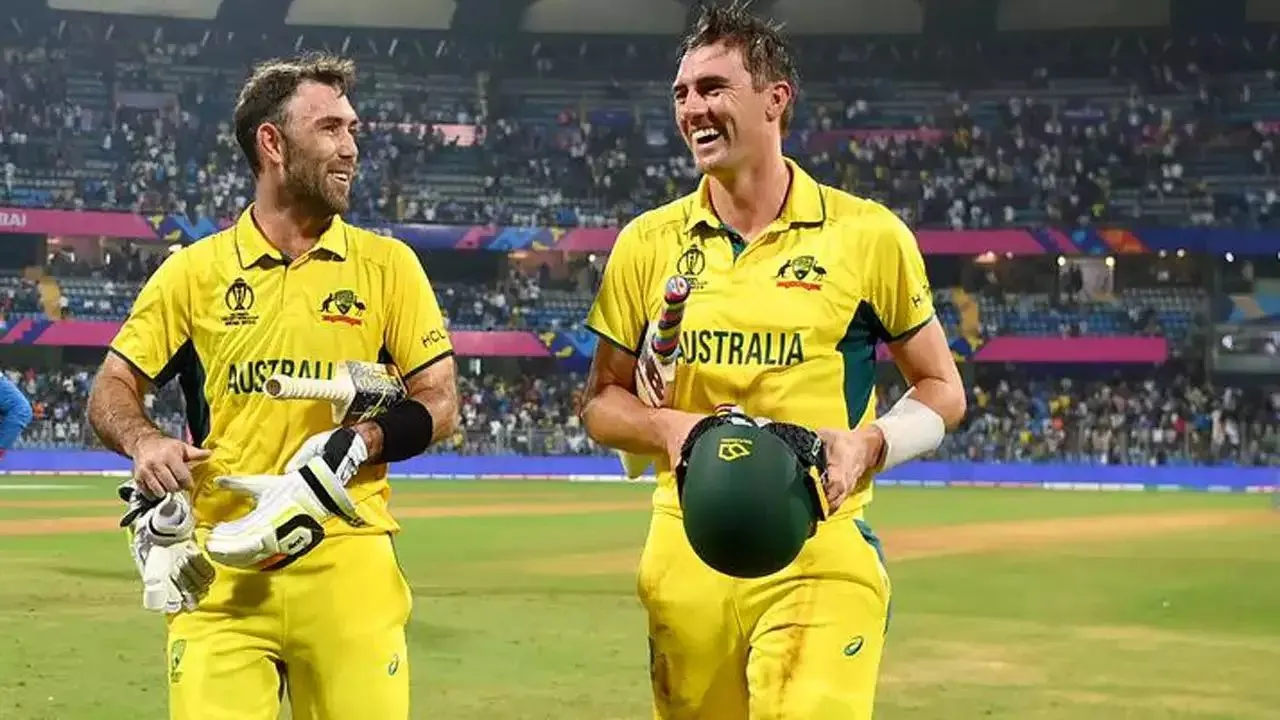 Pat Cummins and Glenn Maxwell