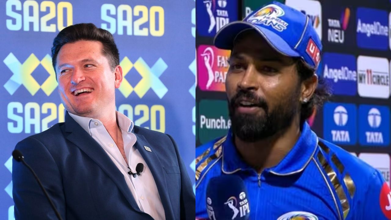 Graeme Smith and Hardik Pandya