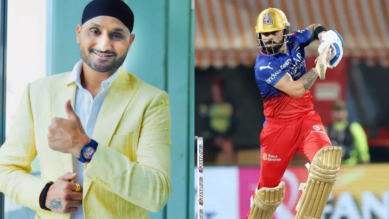 Harbhajan Singh and Virat Kohli