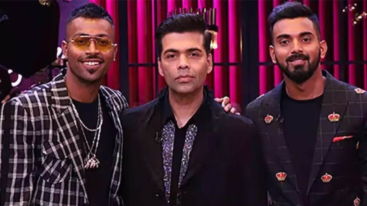 Hardik Pandya Karan Johar KL Rahul