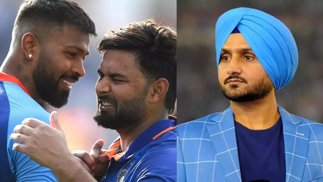 Hardik Pandya, Rishabh Pant and Harbhajan Singh