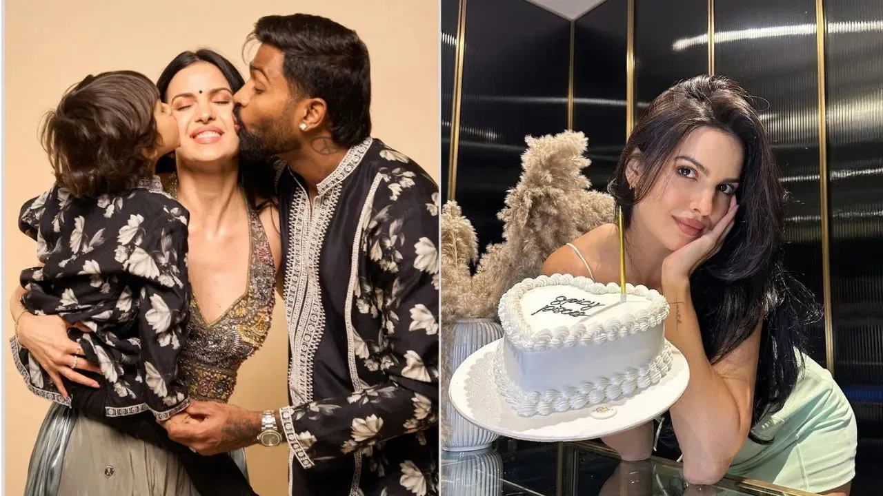 Hardik Pandya and wife Natasa Stankovic