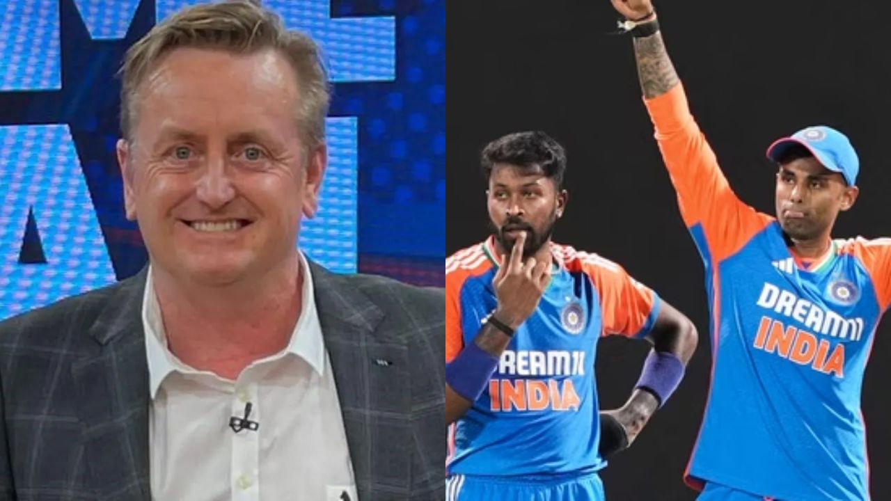 Scott Styris, Hardik Pandya and Suryakumar Yadav