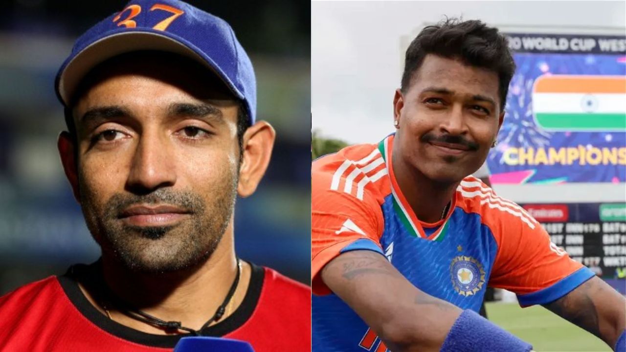 Hardik Pandya and Robin Uthappa