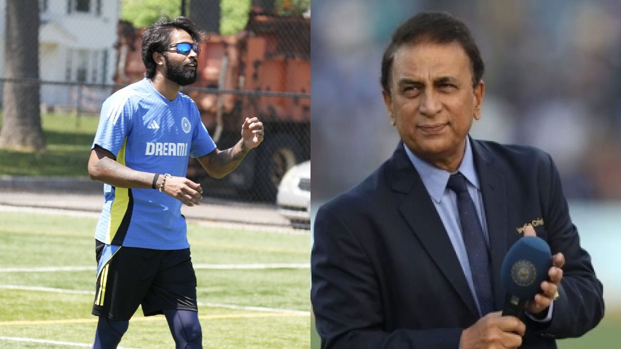 Hardik Pandya and Sunil Gavaskar