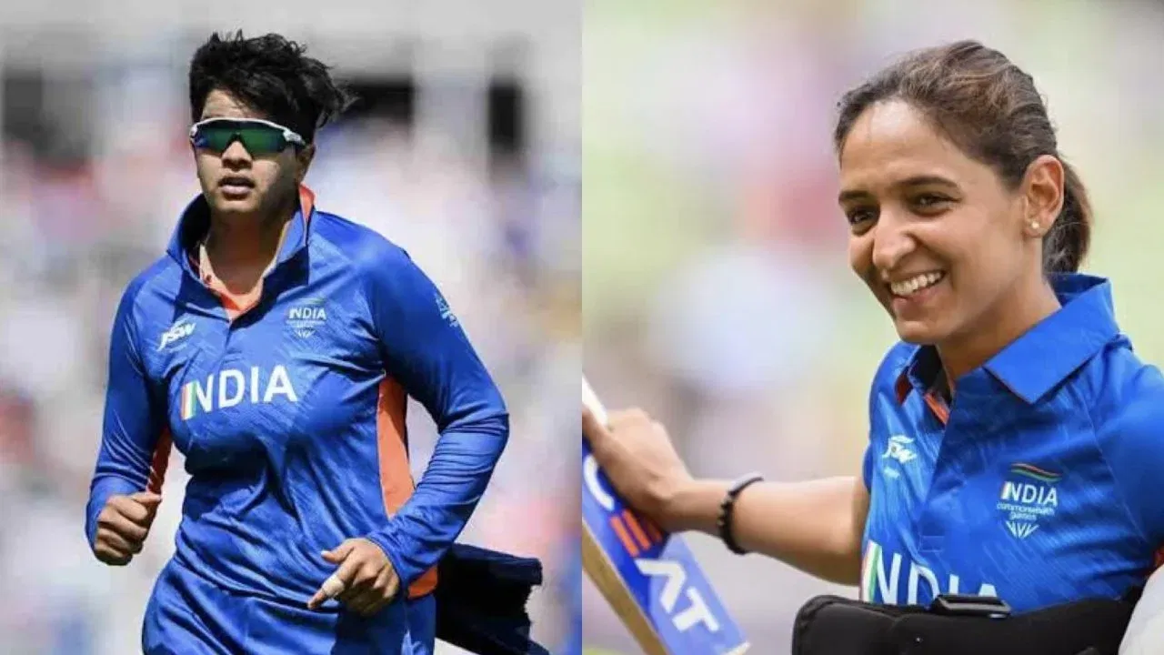 Harmanpreet Kaur and Shafali Verma