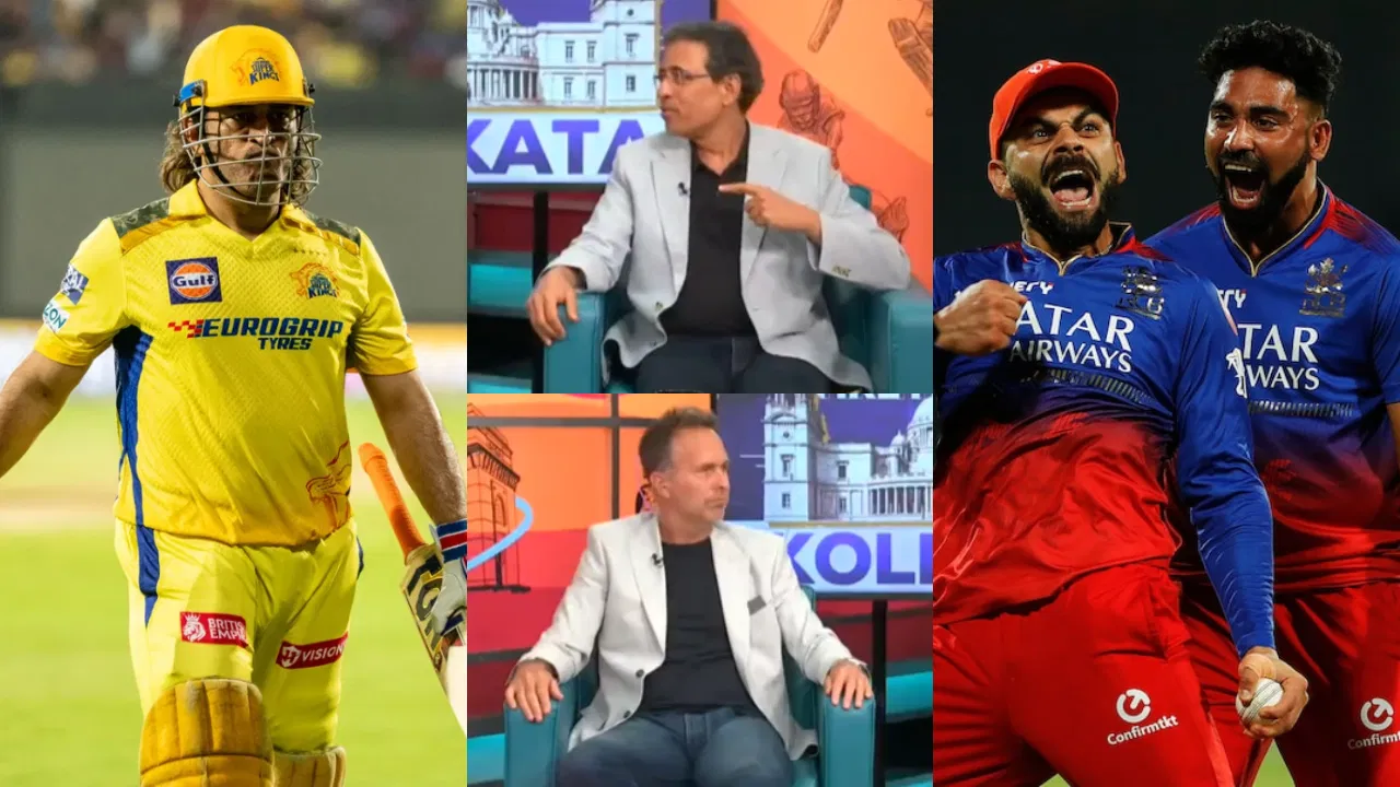 MS Dhoni, Harsha Bhogle, Michael Vaughan and RCB