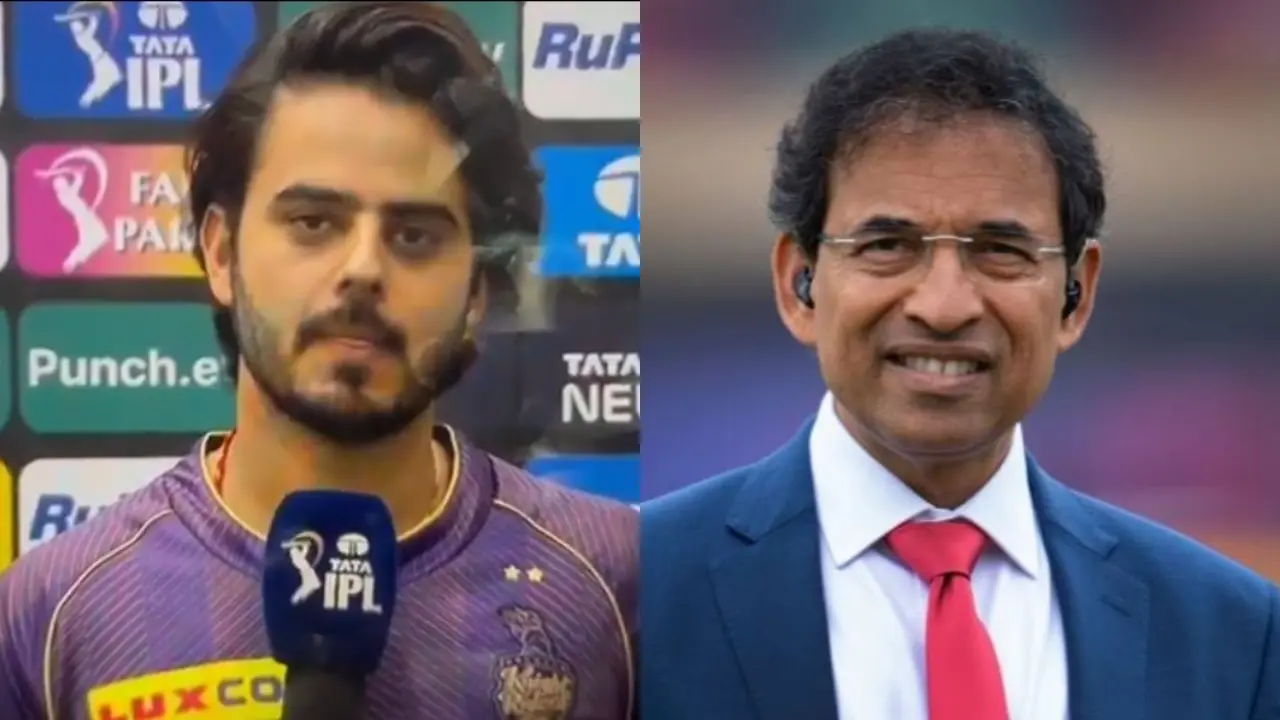 Harsha Bhogle, Nitish Rana