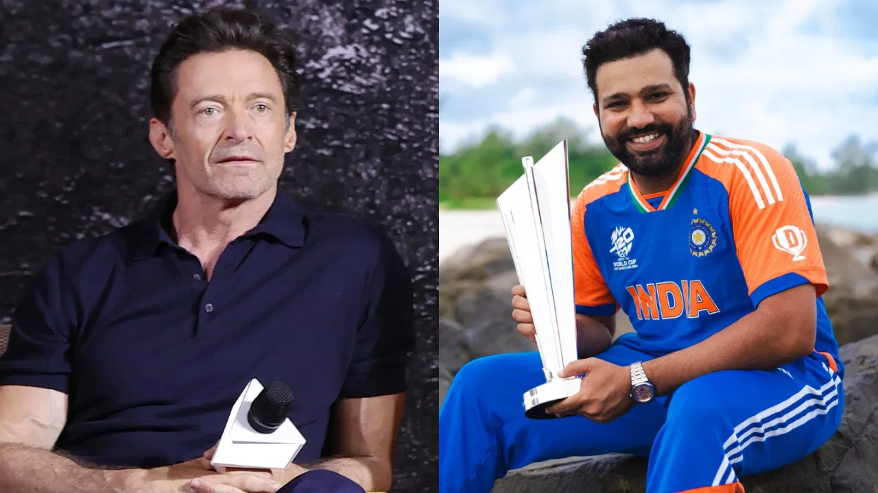 Watch: Hugh Jackman brands Rohit Sharma as a 'beast', delighted by India's  T20 World Cup 2024 triumph