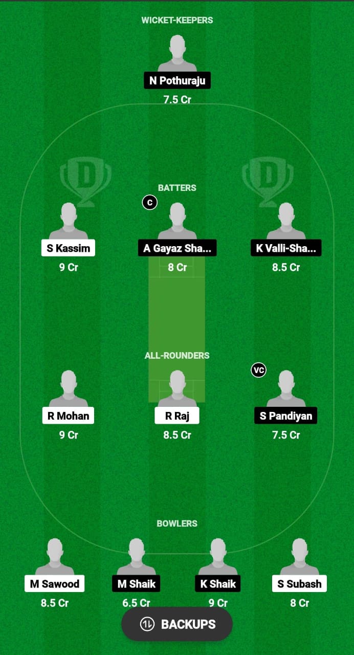 PST vs AP Dream11 Prediction Fantasy Cricket Tips Dream11 Team Kuwait T20 Challengers Cup
