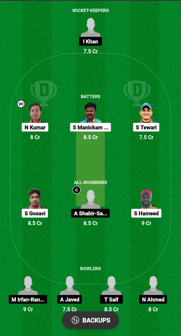 KLS vs SSF Dream11 Prediction Fantasy Cricket Tips Dream11 Team Malaysia T10 Grand Rumble
