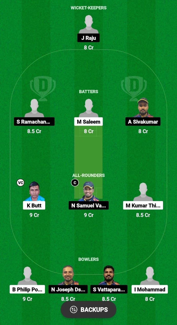 ASR vs GAT Dream11 Prediction Fantasy Cricket Tips Dream11 Team Kuwait T20 Challengers Cup