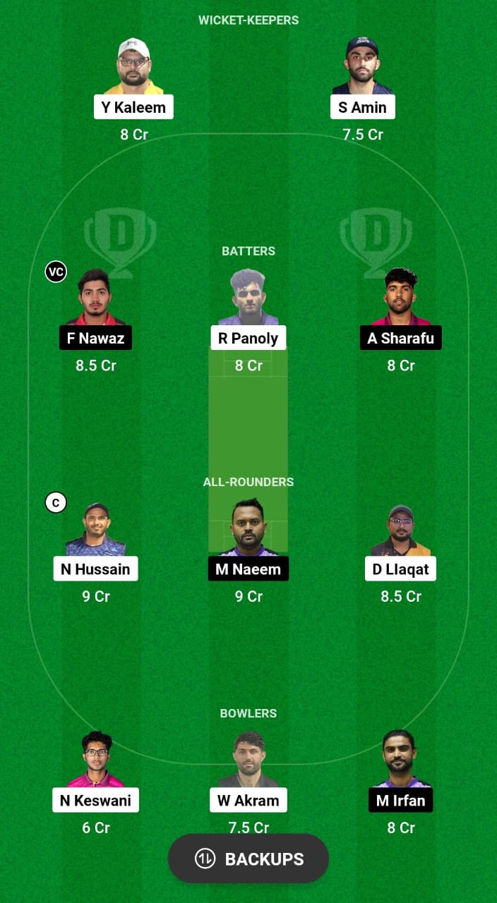 ZGS vs UKX Dream11 Prediction 