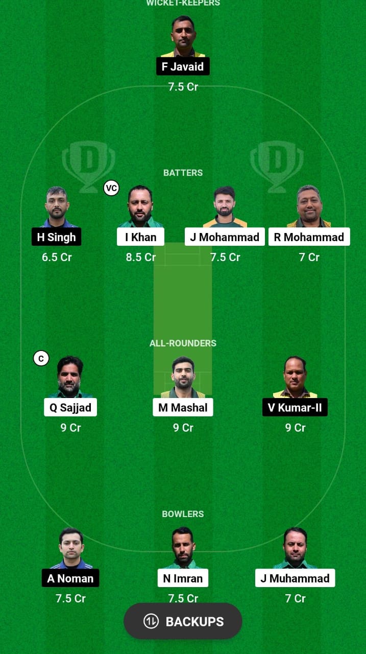 BRE vs FRI Dream11 Prediction Today Match 1st Quarter Final ECS T10