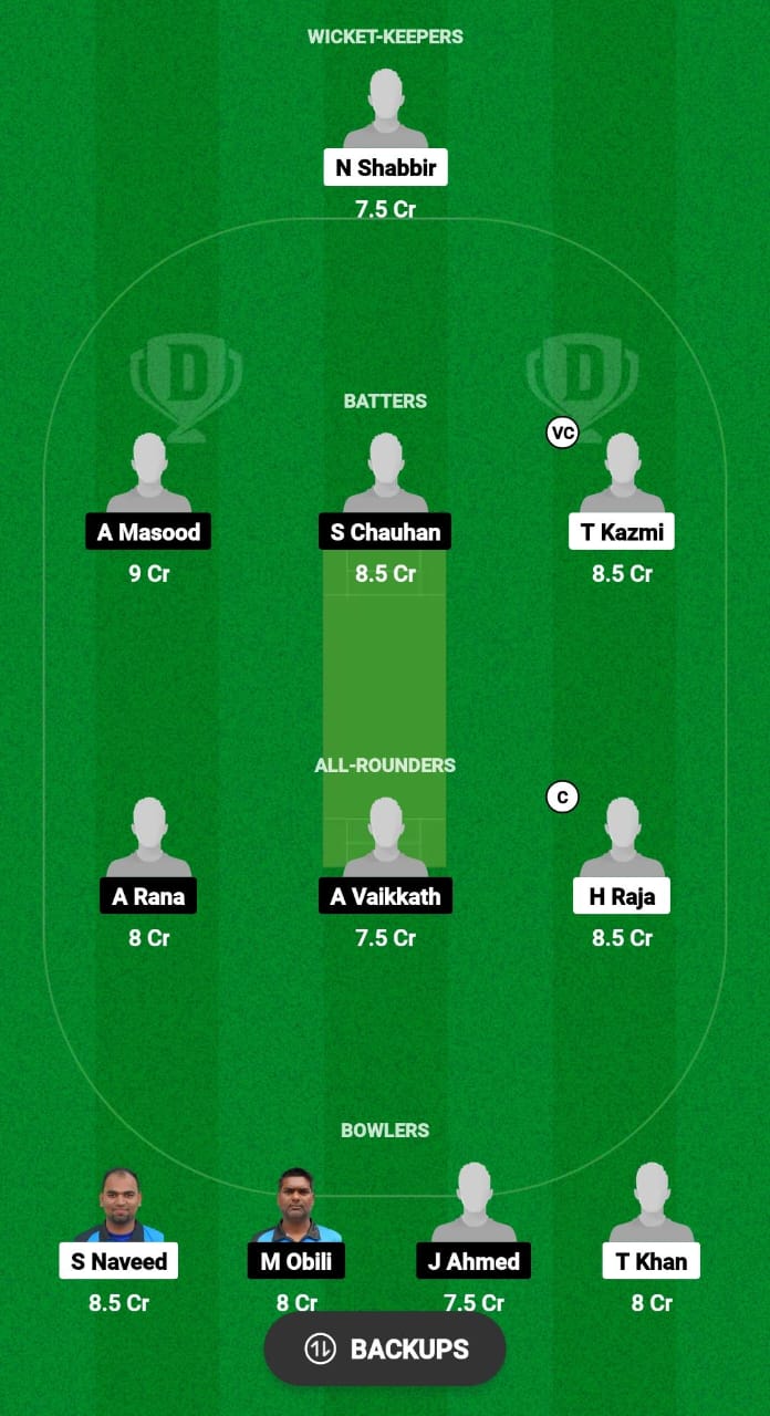 VKN vs TU Dream11 Prediction Fantasy Cricket Tips Dream11 Team ECS Estonia T10