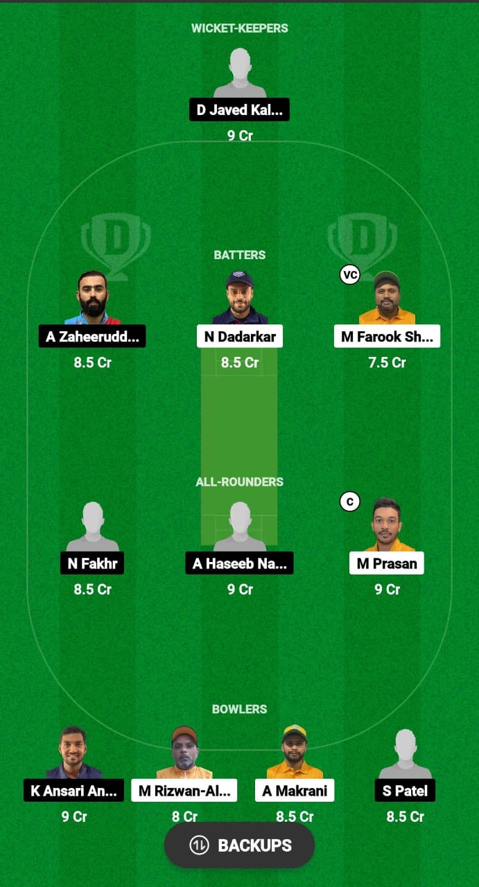 NCMI vs STA Dream11 Prediction 