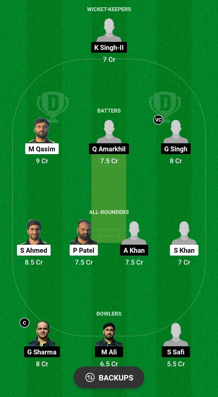 LQ vs NKG Dream11 Prediction Fantasy Cricket Tips Dream11 Team ECS T10 Cyprus 