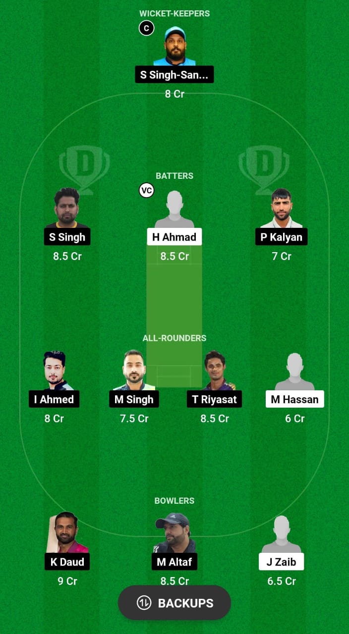 VEN vs DT Dream11 Prediction Fantasy Cricket Tips Dream11 Team UAE T10 Bukhatir League 