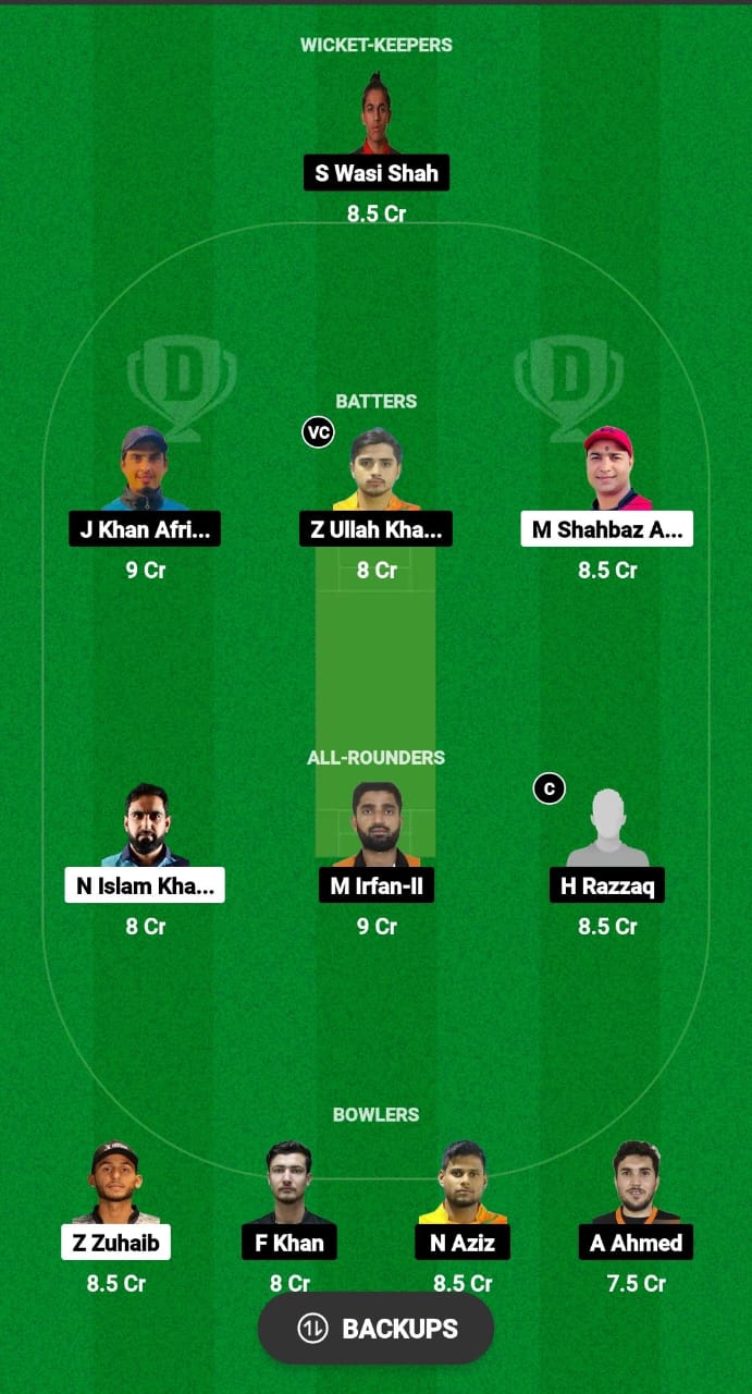 BWD vs SVDJ Dream11 Prediction Fantasy Cricket Tips Dream11 Team UAE T10 ICCA 