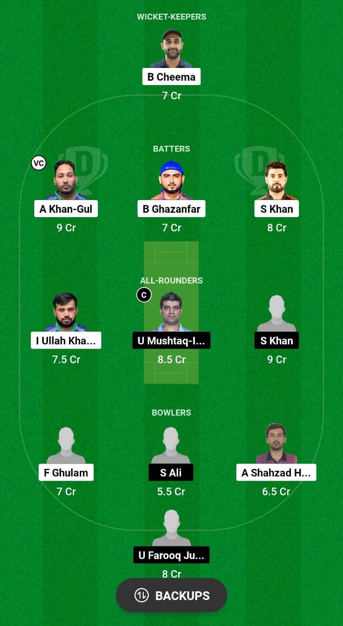 PHT vs FES Dream11 Prediction Fantasy Cricket Tips Dream11 Team UAE T10 Bukhatir League