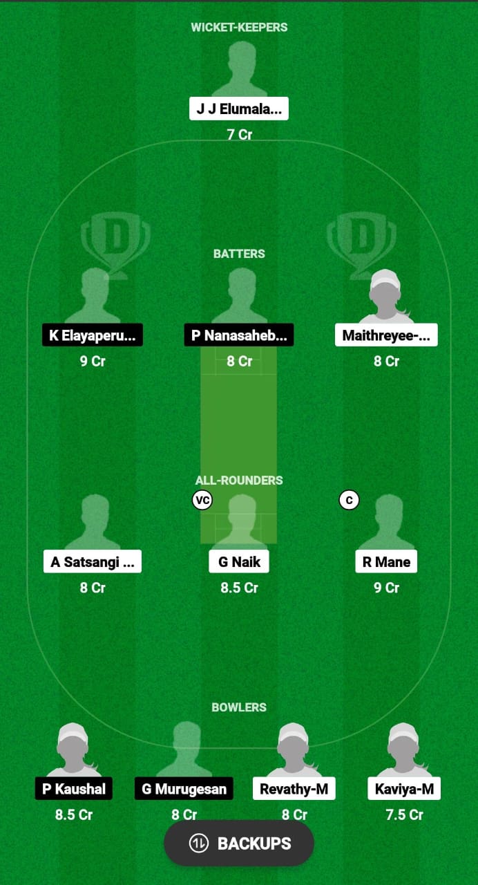 PRI-W vs DIA-W Dream11 Prediction Fantasy Cricket Tips Dream11 Team Pondicherry T10 Women 