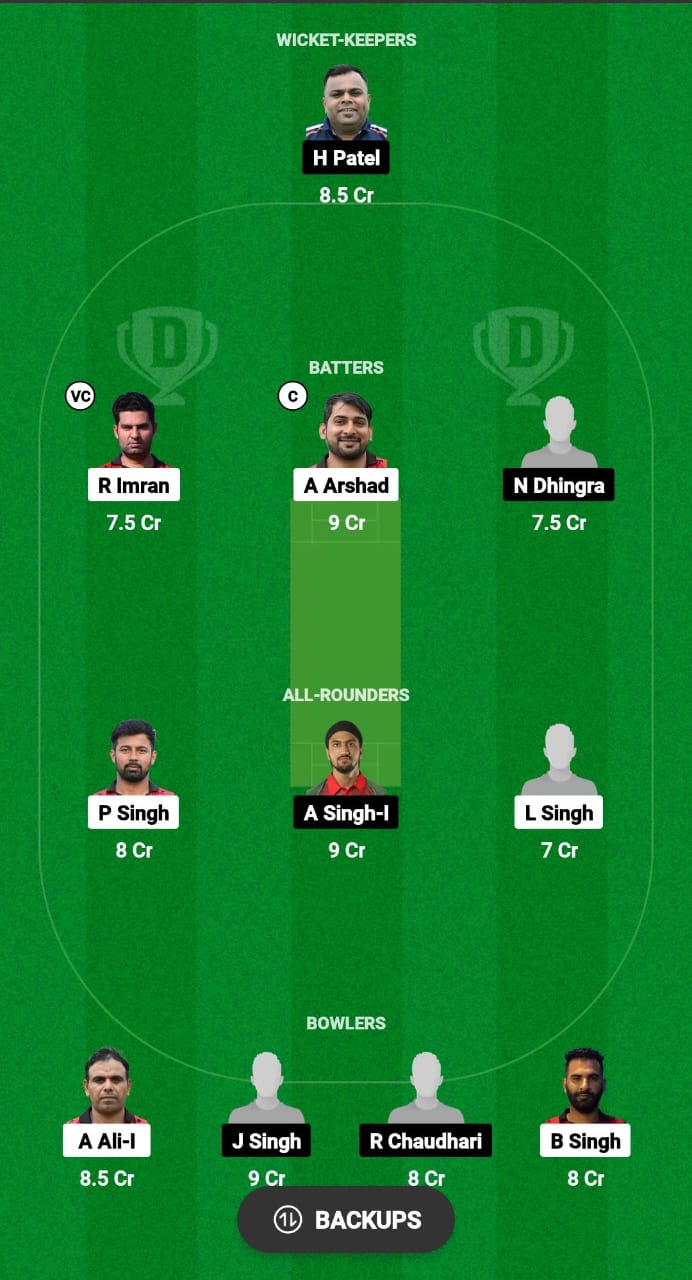 PNJ vs LSG Dream11 Prediction Fantasy Cricket Tips Dream11 Team ECSN Portugal T10