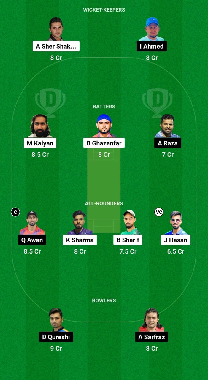 WTCC vs ARC Dream11 Prediction Fantasy Cricket Tips Dream11 Team UAE T10 ICCA 