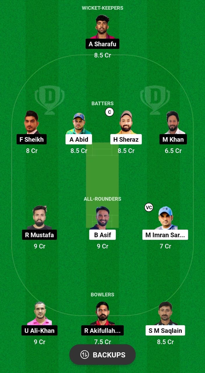 ECC vs SRE Dream11 Prediction 