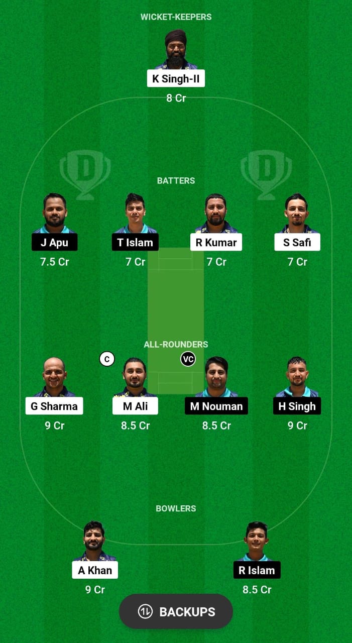 NKG vs KTL Dream11 Prediction 