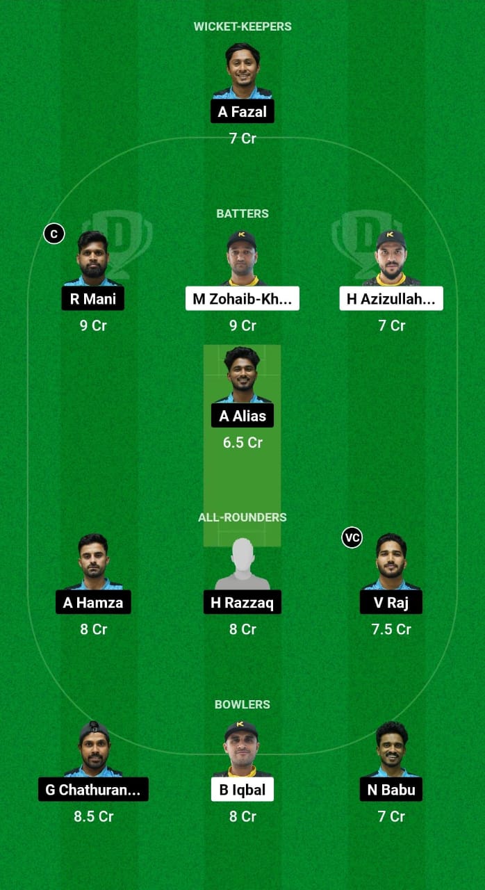 KWN vs CSG Dream11 Prediction 