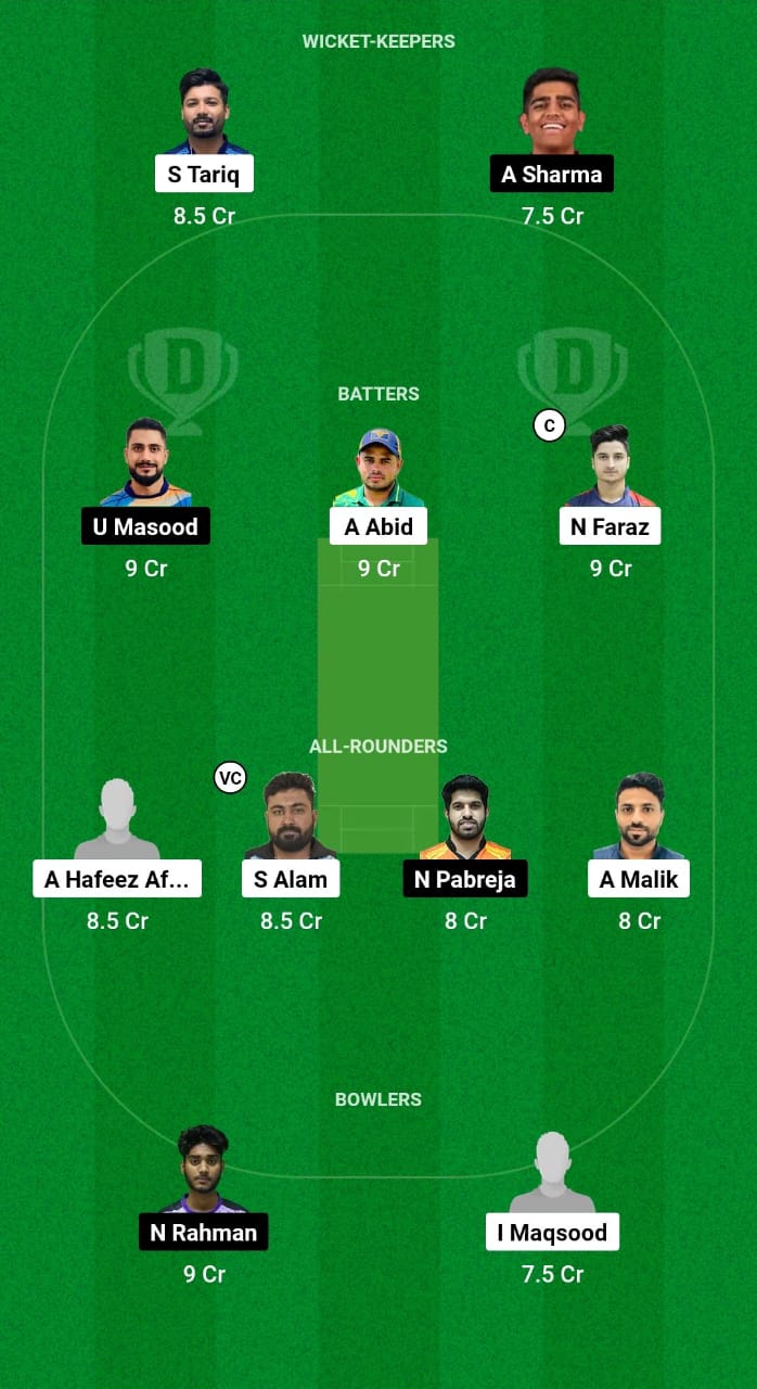 GSTS vs UKX Dream11 Prediction 