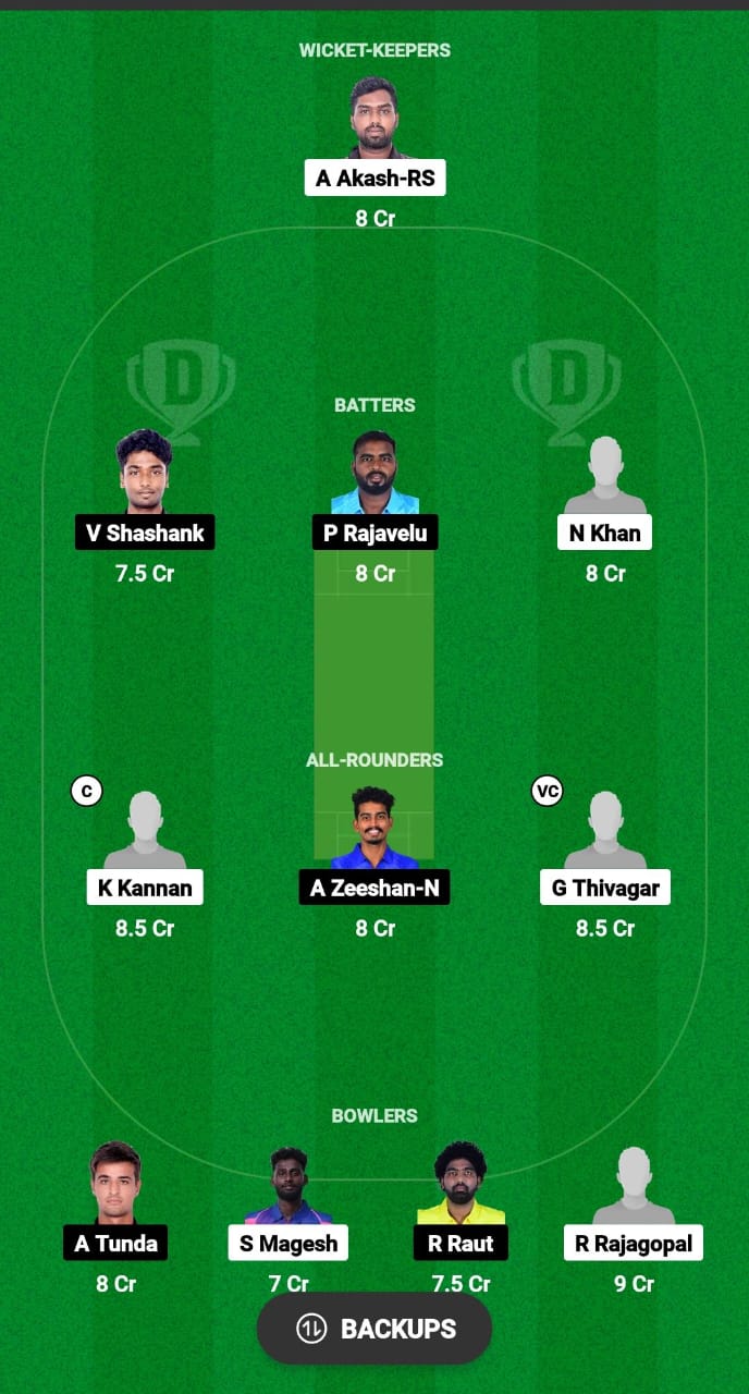 ROY vs KGS Dream11 Prediction 