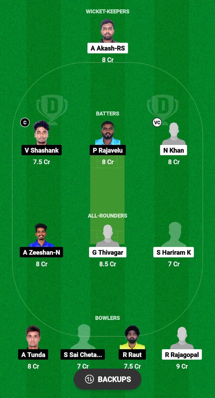 ROY vs KGS Dream11 Prediction 