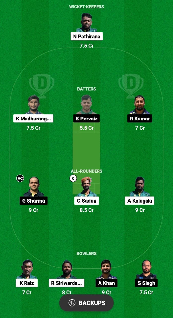 SLL vs NKG Dream11 Prediction 