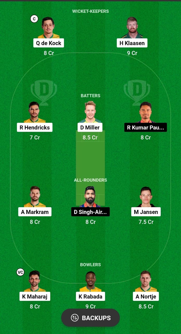 SA vs NEP Dream11 Prediction 