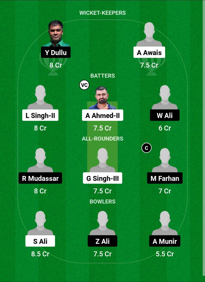 TRA vs JAB Dream11 Prediction Fantasy Cricket Tips Dream11 Team ECS T10 Italy