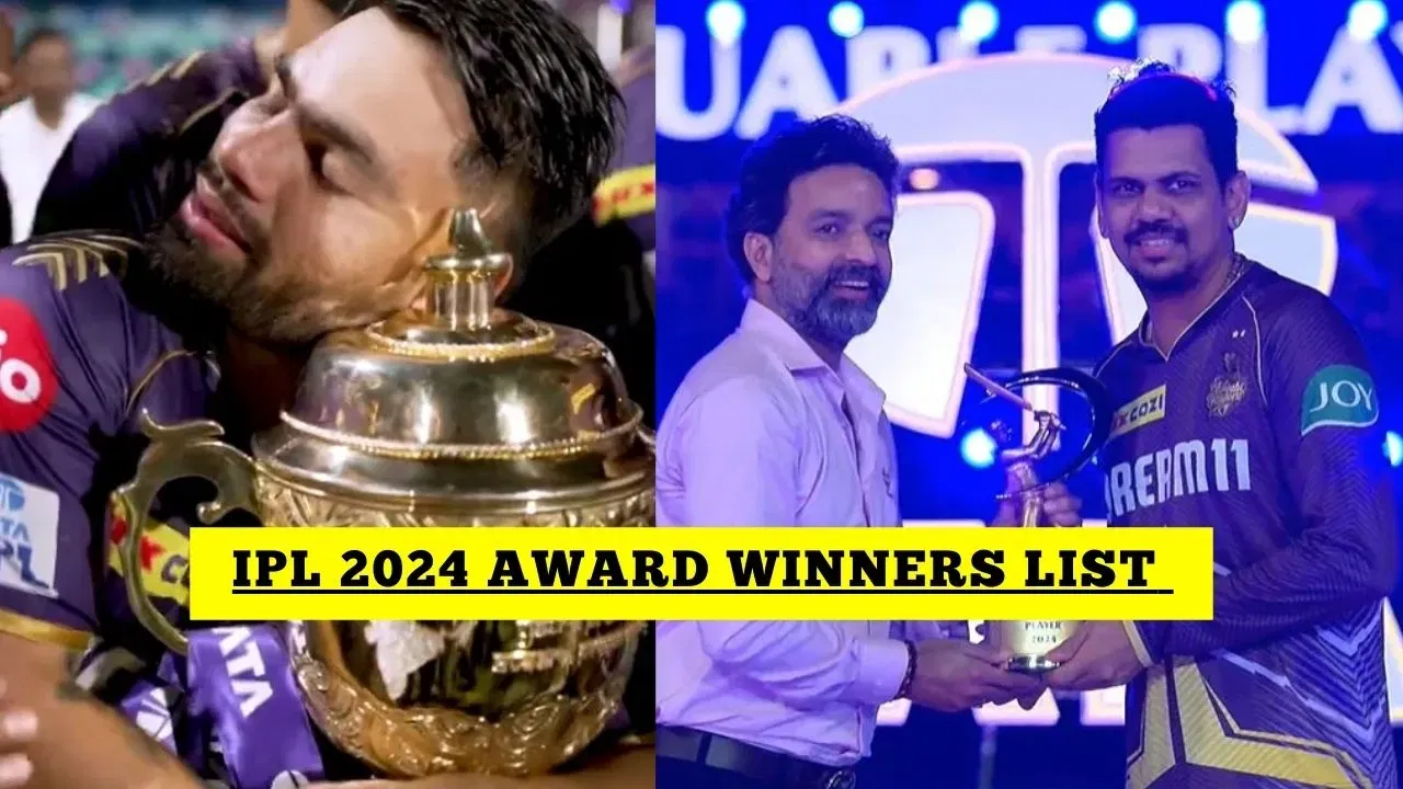 IPL 2024 award winners Full list of prize winners after KKR vs SRH IPL