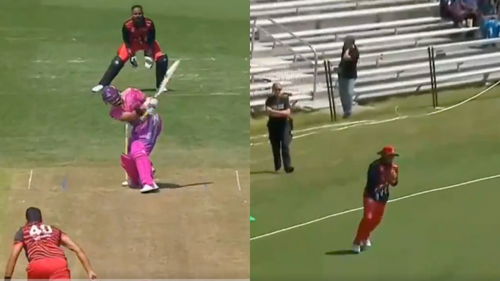 Iftikhar Ahmed No Look Shot