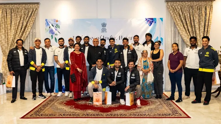 Team India hosted by Republic Of Zimbabwe