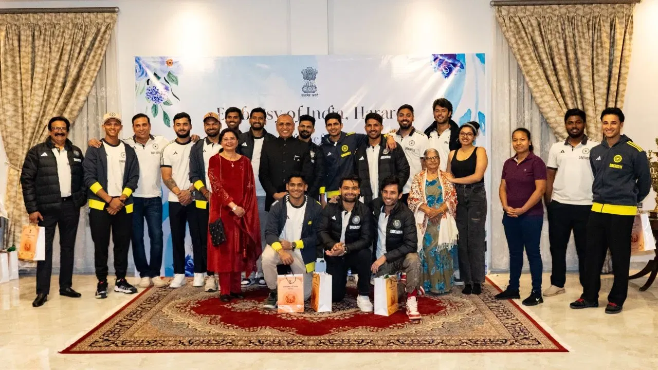 Team India hosted by Republic Of Zimbabwe