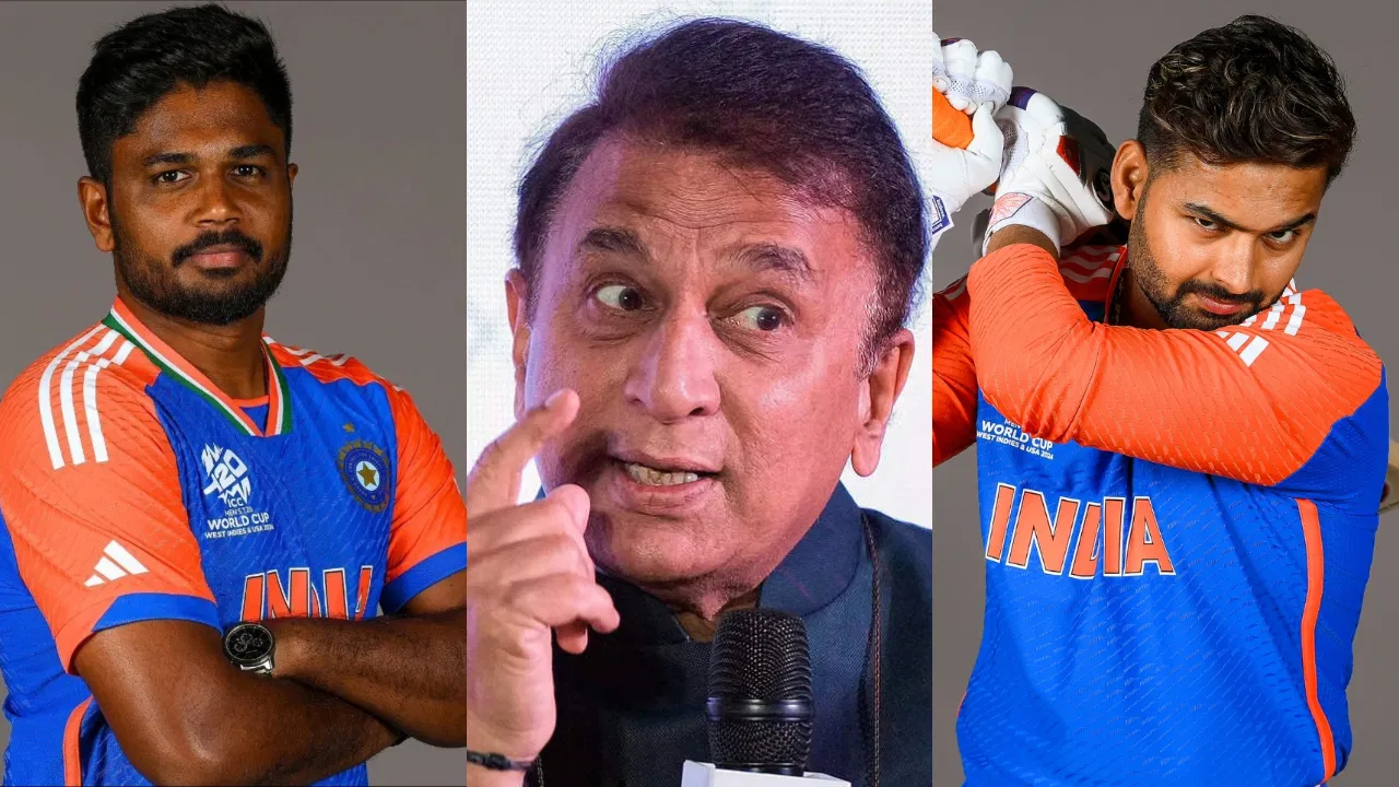 Sanju Samson, Sunil Gavaskar and Rishabh Pant