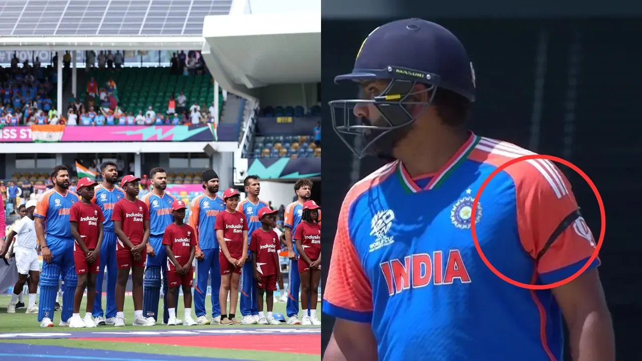 Revealed: Why India Players Are Wearing Black Armbands In T20 World Cup ...