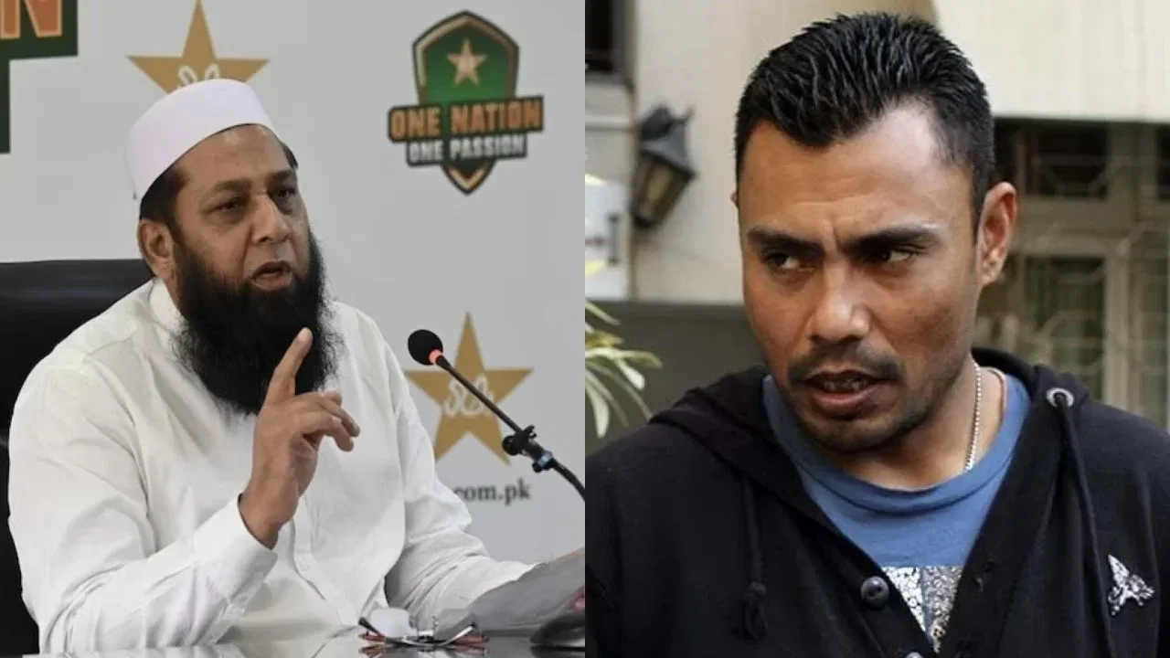 Inzamam-ul-Haq and Danish Kaneria