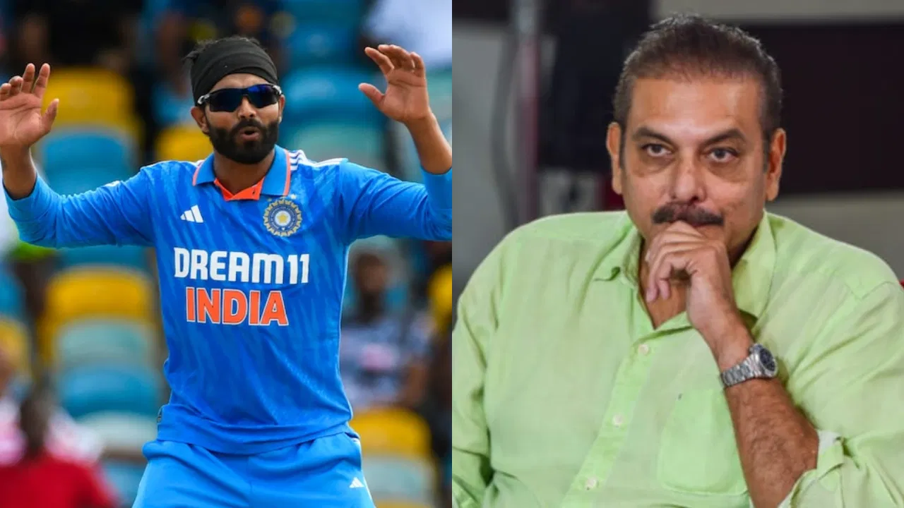 Ravindra Jadeja and Ravi Shastri