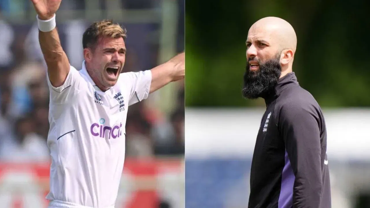 Moeen Ali, James Anderson