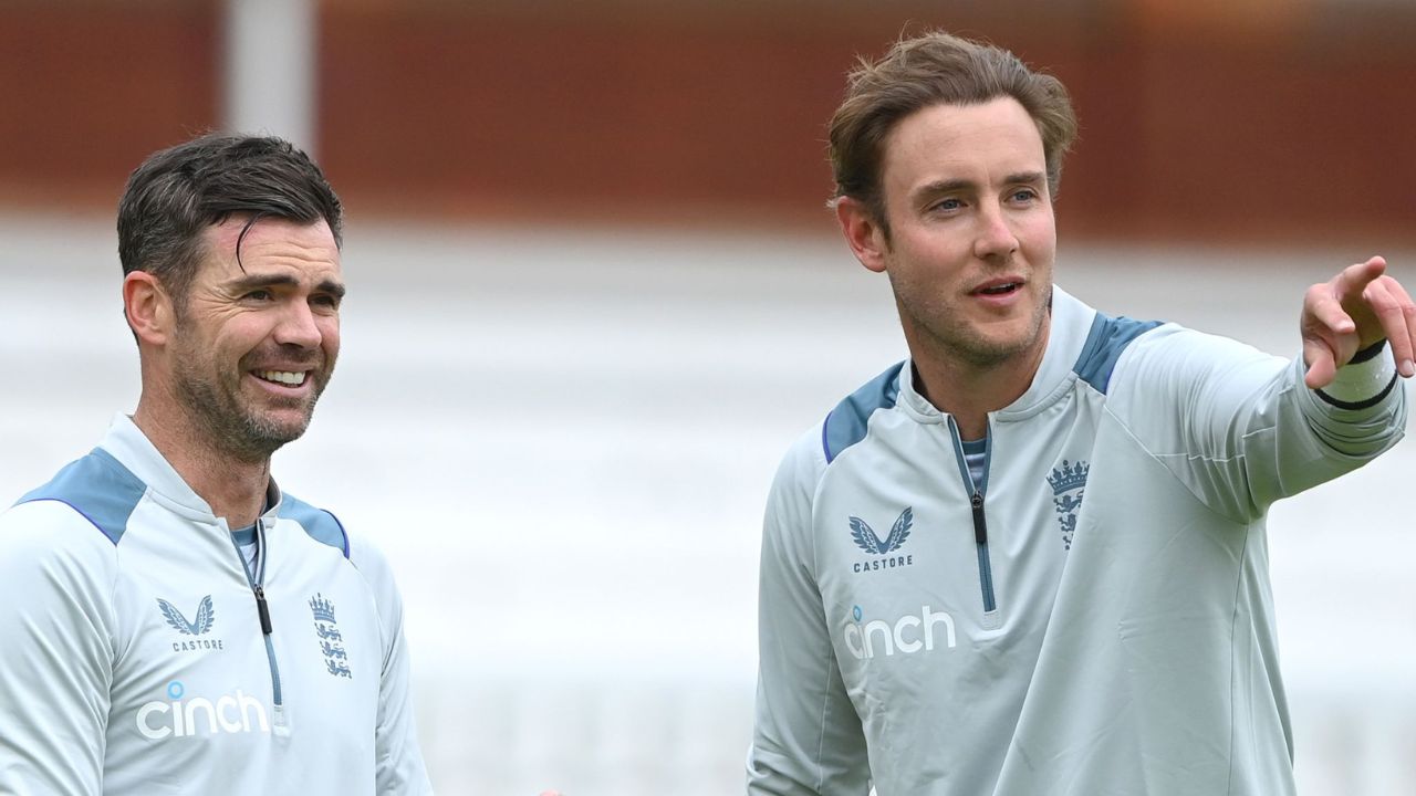 James Anderson and Stuart Broad