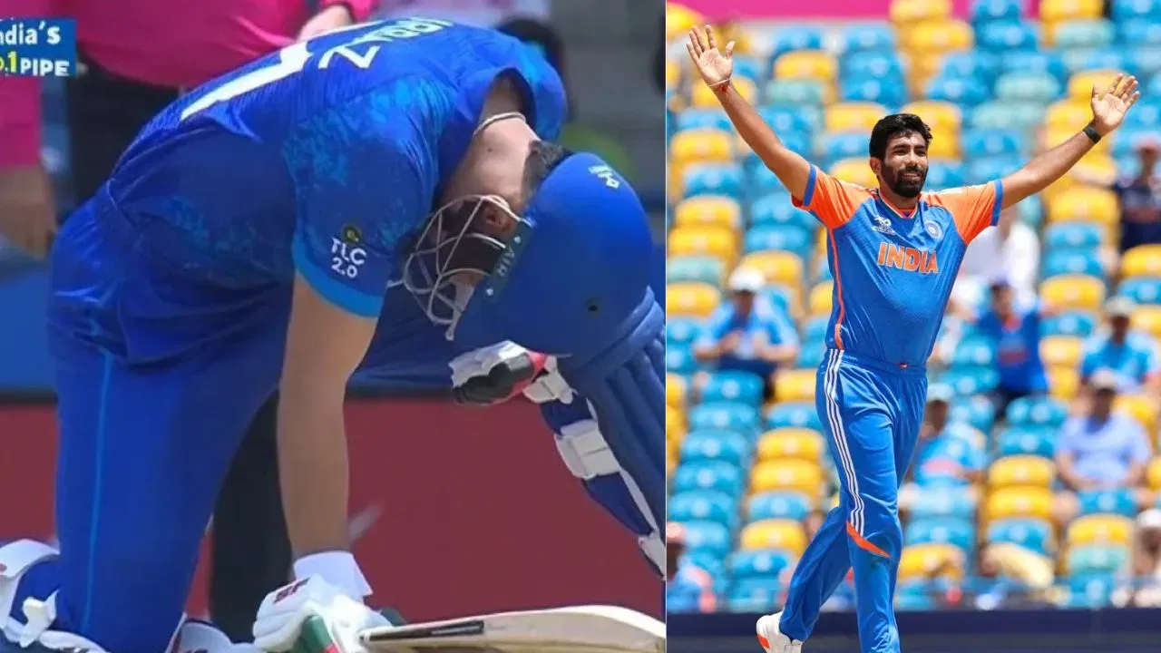 Jasprit Bumrah and Rahmullah Gurbaz