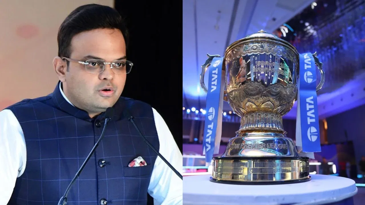 Jay Shah and IPL 2025 Trophy