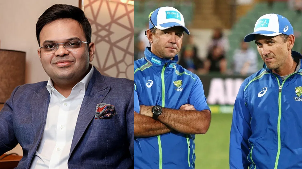 Jay Shah Justin Langer Ricky Ponting