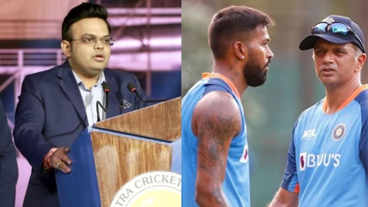 Jay Shah and Hardik Pandya